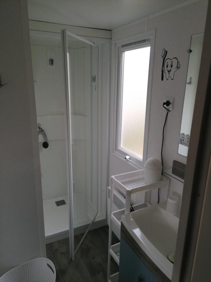 Mobil-home Climatisé 4 personnes camping 5* Lit et mixe Landes Esterno foto