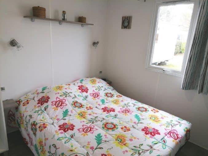 Mobil-home Climatisé 4 personnes camping 5* Lit et mixe Landes Esterno foto