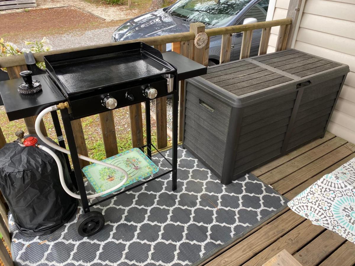 Mobil-home Climatisé 4 personnes camping 5* Lit et mixe Landes Esterno foto